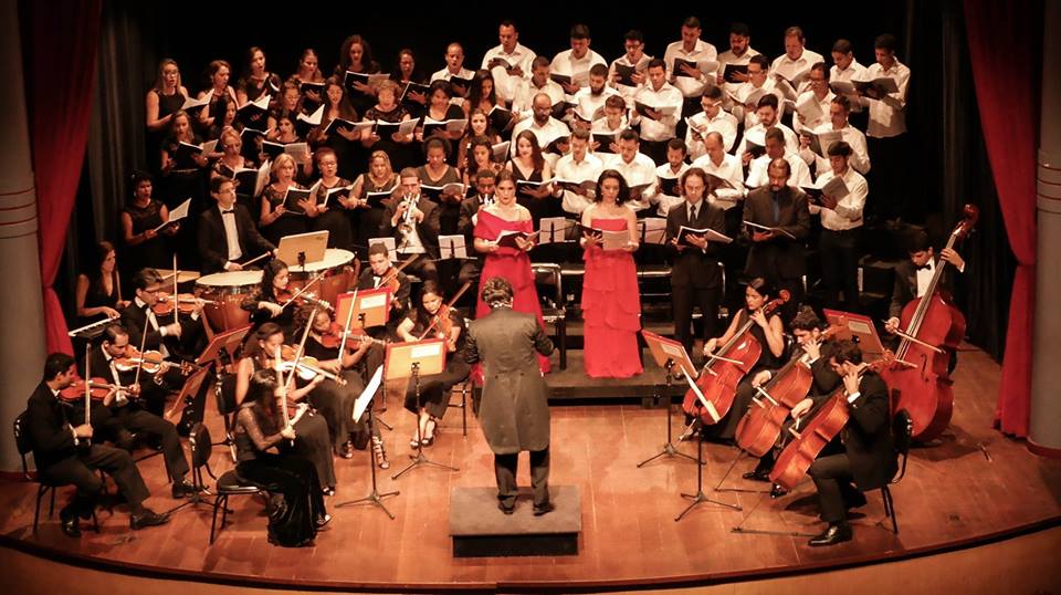 Coro Sinfônico e Camerata Sesi|||Fotógrafo:Assessoria de Comunicação/Fames