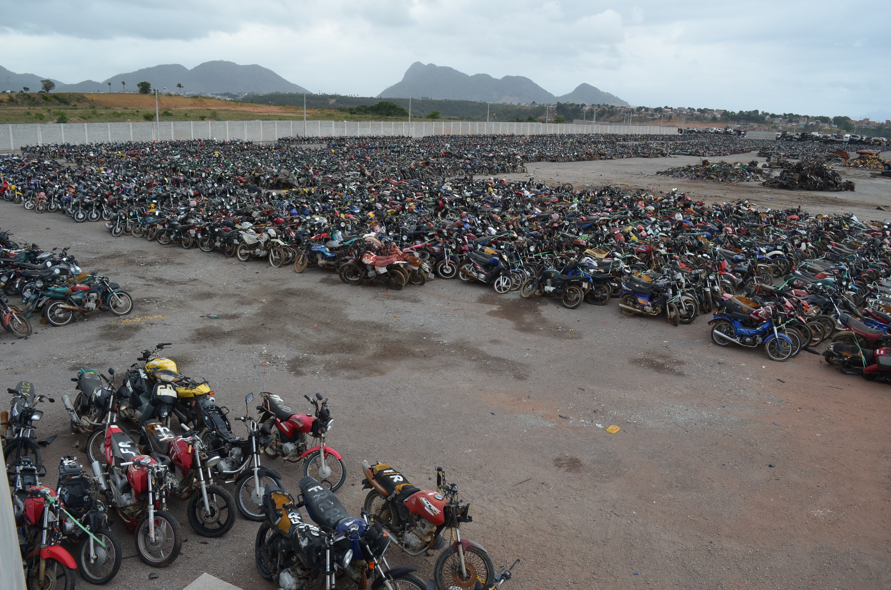 Detran - leilão motos
