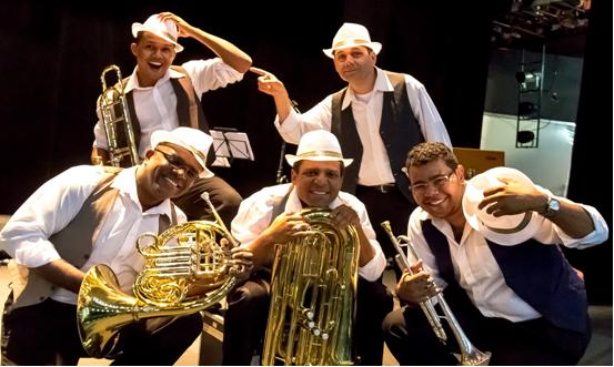 Fames - 09082016 - Quinteto de Metais da Fames