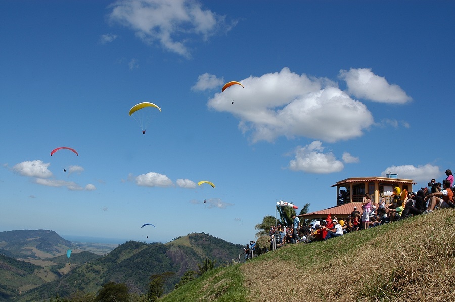 Rampa voo livre  Cachoeira Alta Alfredo Chaves foto Weverson Roccio