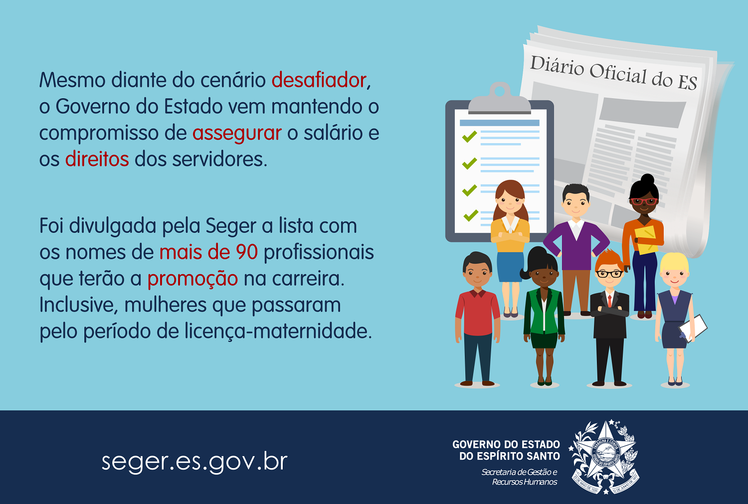 Seger - 1707 - promocao_servidores|||Fotógrafo:Divulgação