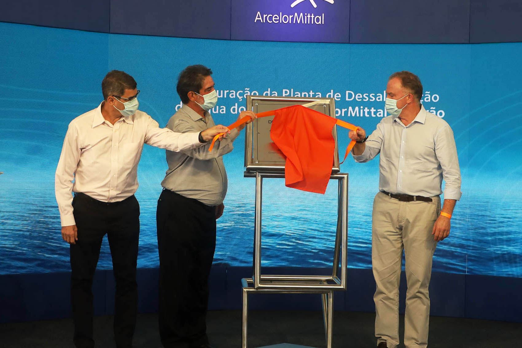 Governador participa da inauguração da maior planta de dessalinização de água do mar do País