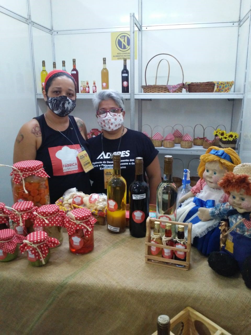 As empreendedoras Juliana Assunção e Isabel Galvez da Fábrica da Mamãe -  são presença confirmada na Sabores da Terra