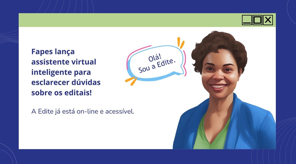 Assistente Virtual Edite - Arte para matéria site