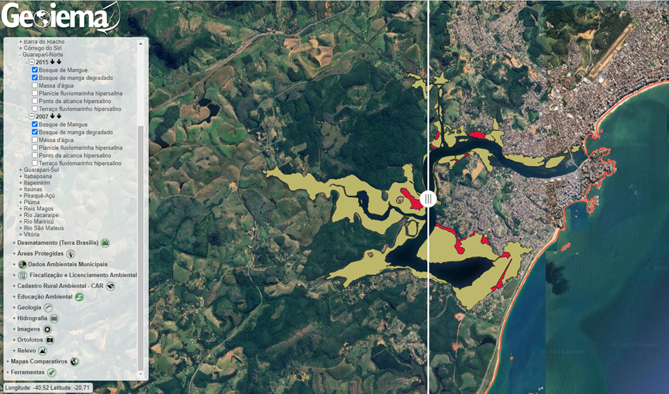 Atualizações Geoiema