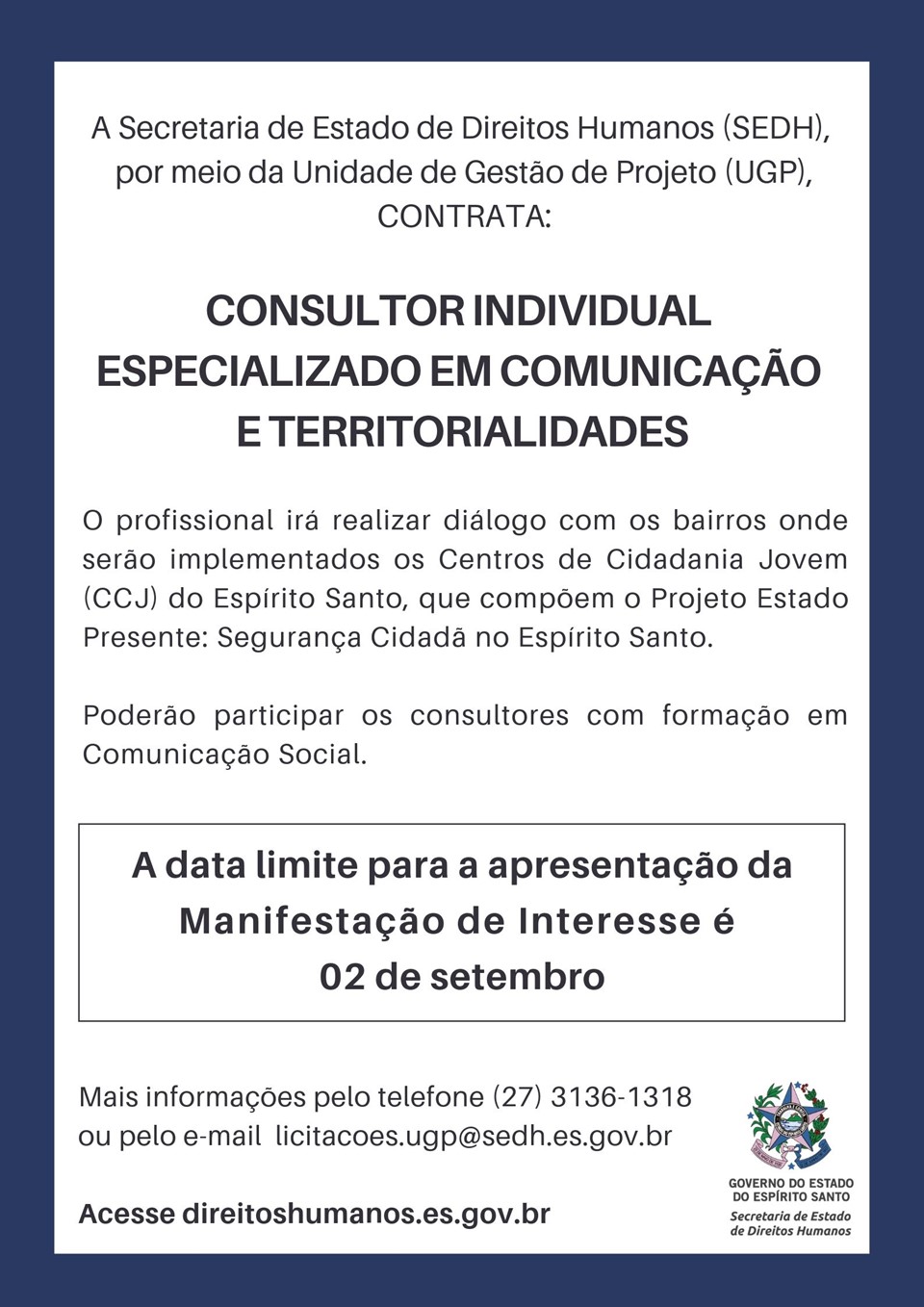 BID - consultor especializado em comunicacao