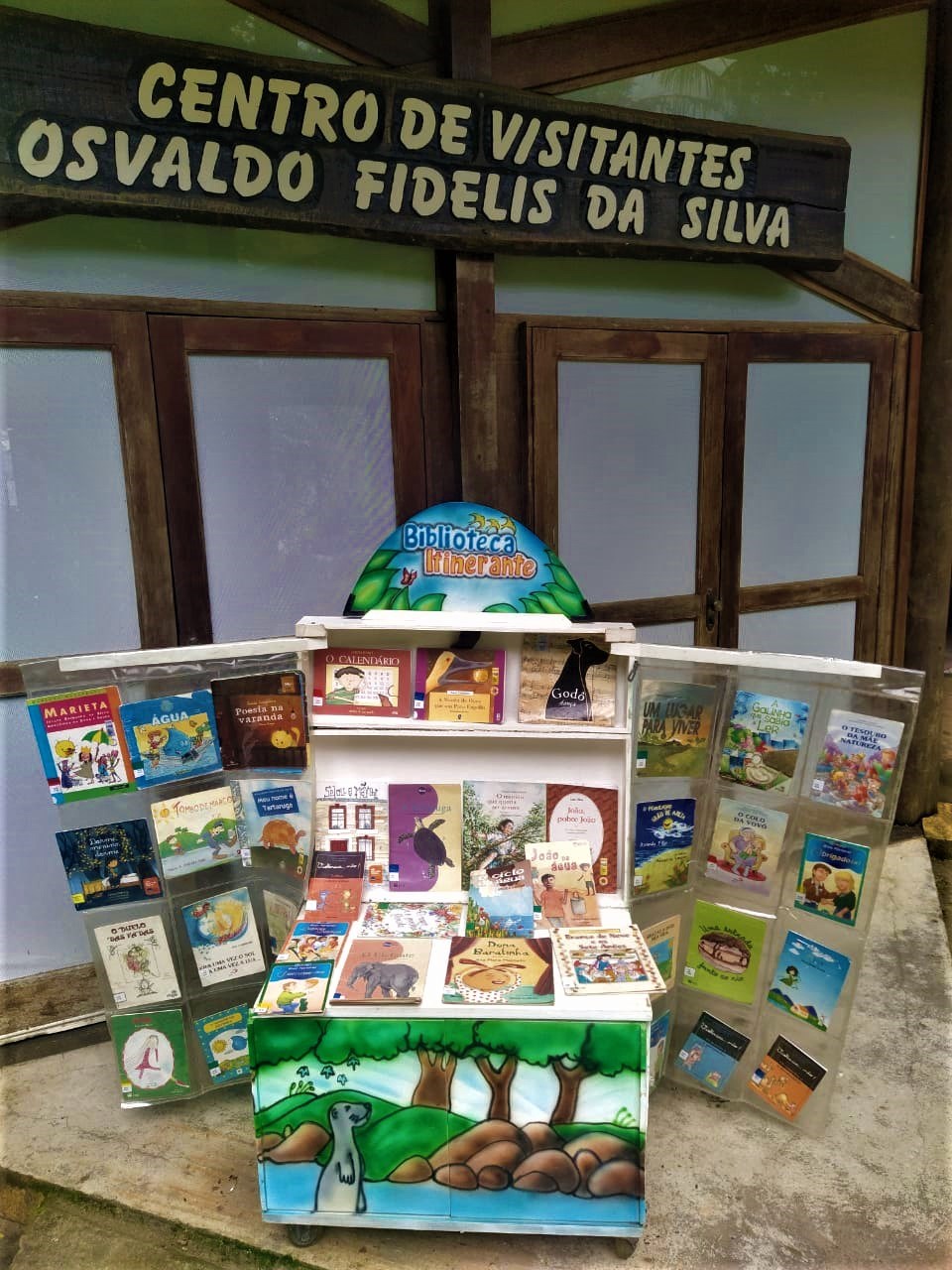 Biblioteca Itinerante - Cachoeira da Fumaça
