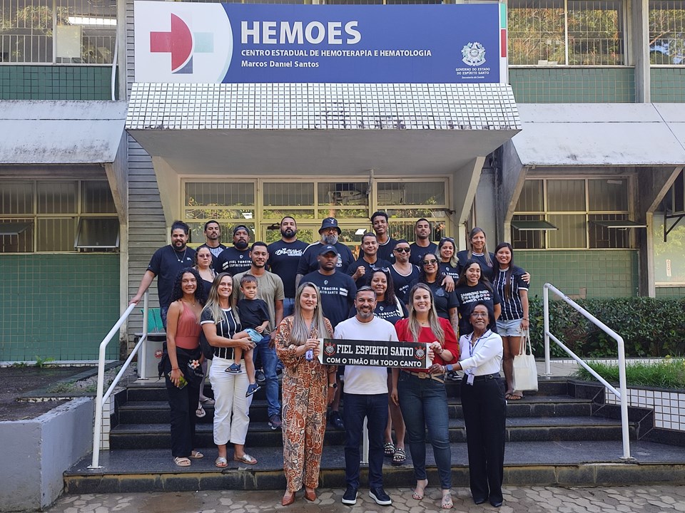 Capa ação Hemoes torcida Fiel