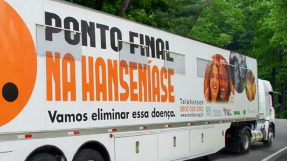 Capa carreta hanseníase