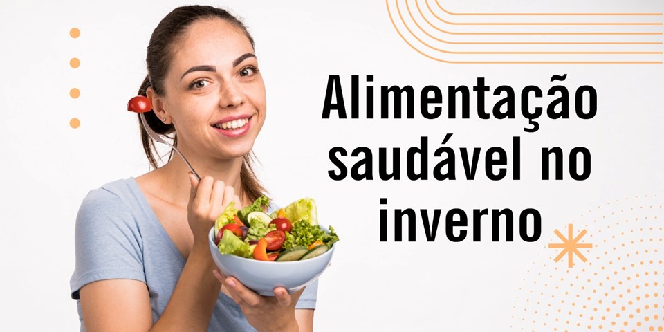 Capa texto alimentação saudável no inverno