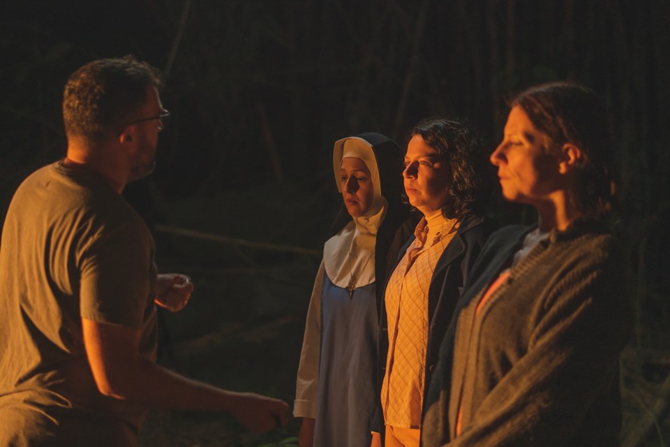 Diretor e atrizes