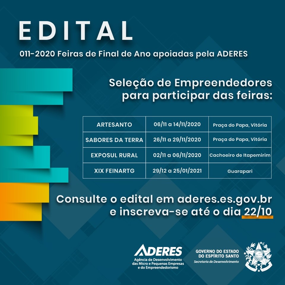 Edital Feiras