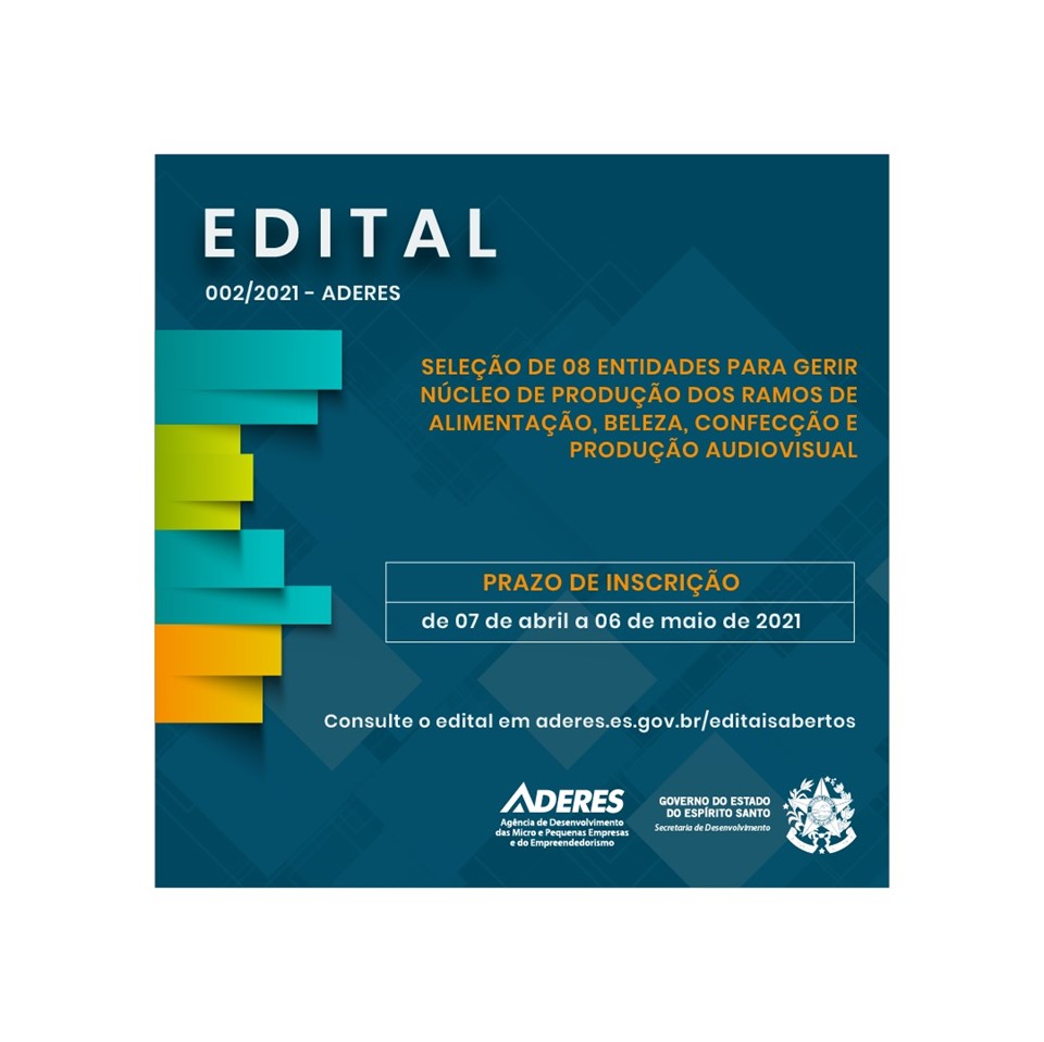 Edital Núcleo de Produção
