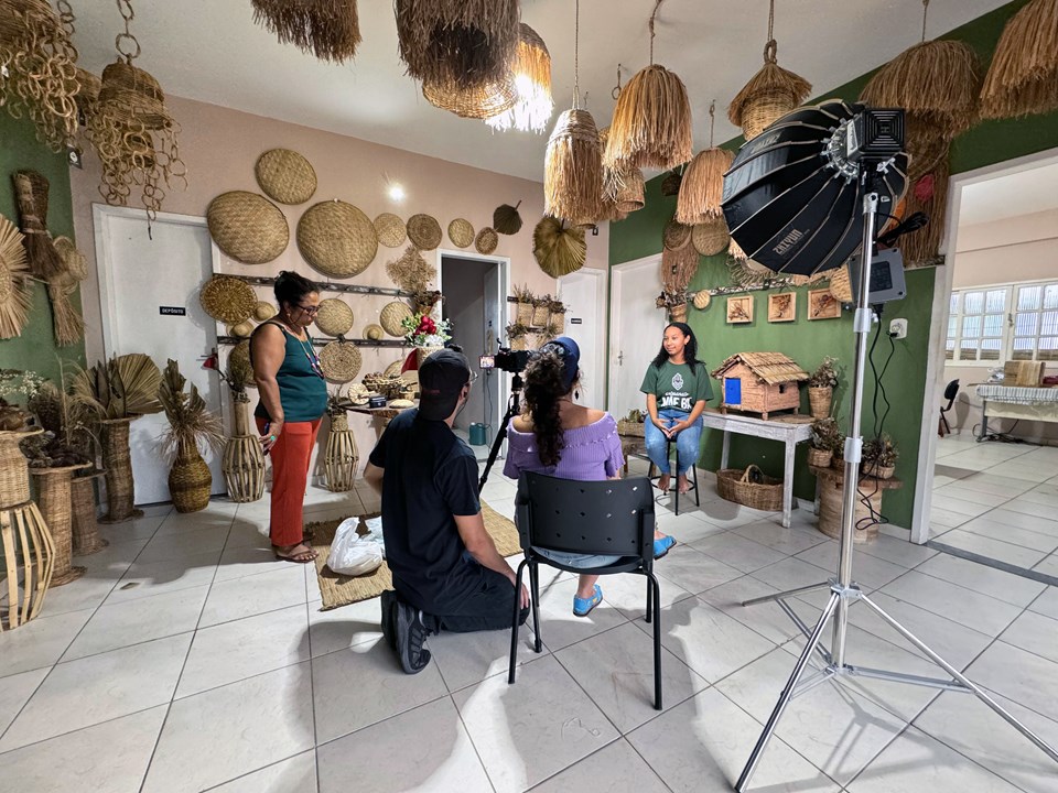 Filmagem na Associação