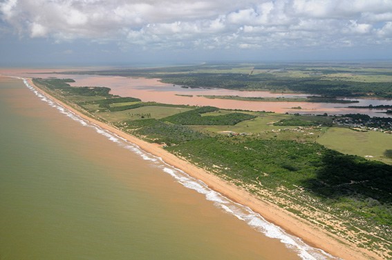 Foz do rio Doce em Regência ES_Zig Koch Banco de Imagens ANA