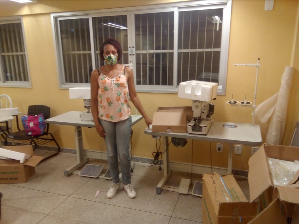 Kézia Alice dos Prazeres -  empreendedora da economia solidária