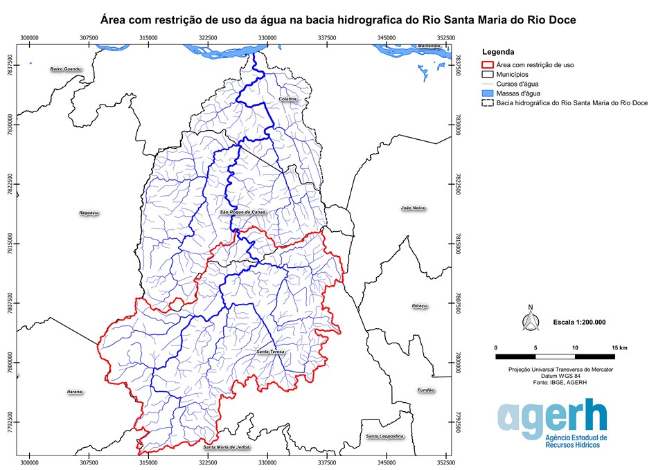 Mapa Santa Maria do Rio Doce 2