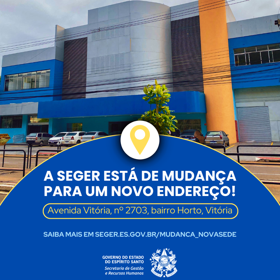 Novo endereço