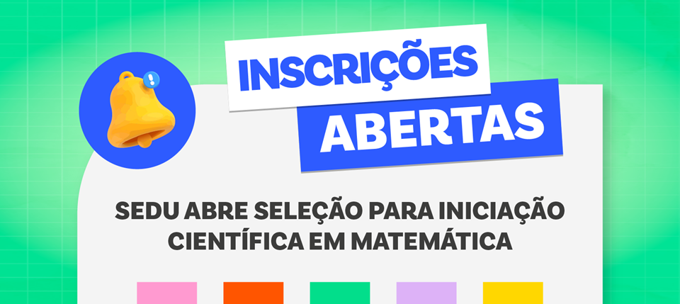 PROCESSO SELETIVO - INICIAÇÃO CIENTÍFICA_banner