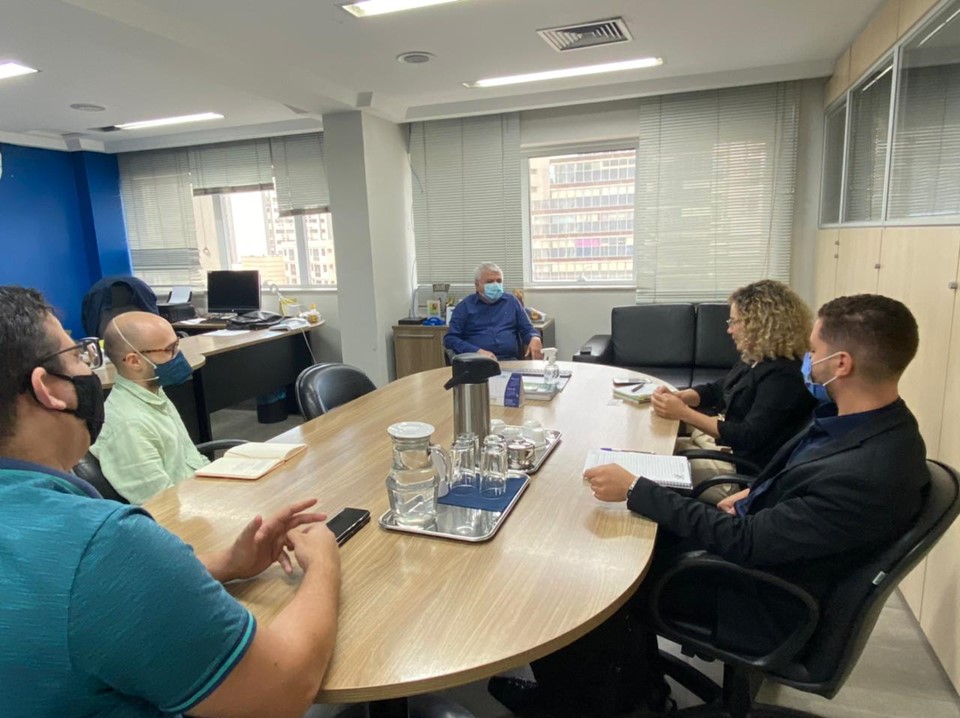 Reunião de alinhamento da implantação do ISO 9001
