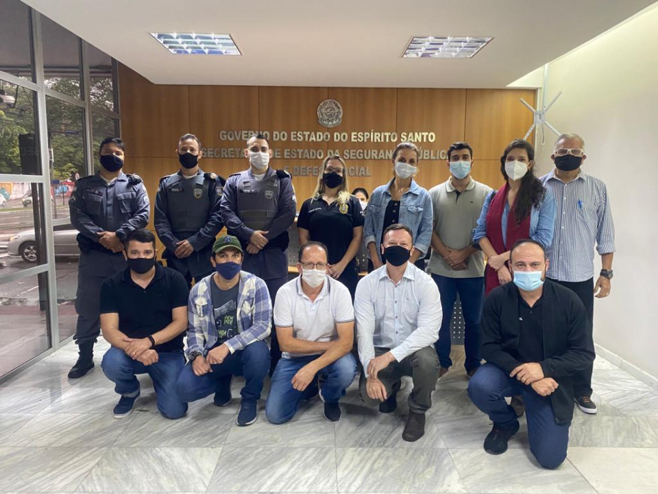 Turma do curso de Análise Criminal realiza visita técnica ao Ciodes e CIAT