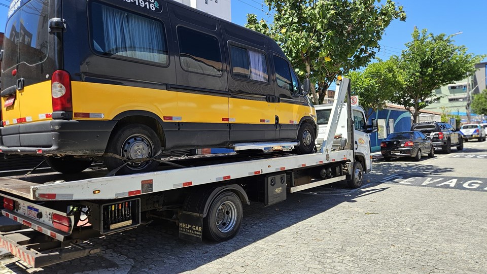 fiscalização transporte escolar_vitoria (3)|||Fotógrafo: Iago Torezani/Ascom Detran|ES