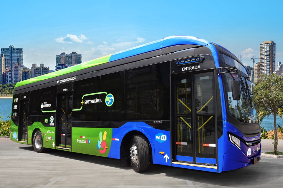 Espírito Santo receberá 50 novos ônibus elétricos 