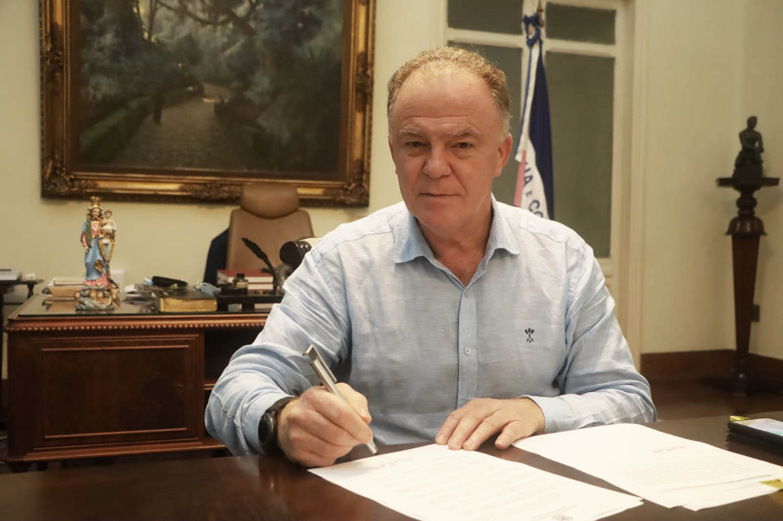 governador-sanciona-lei-magisterio|||Fotógrafo:Hélio Filho/Secom