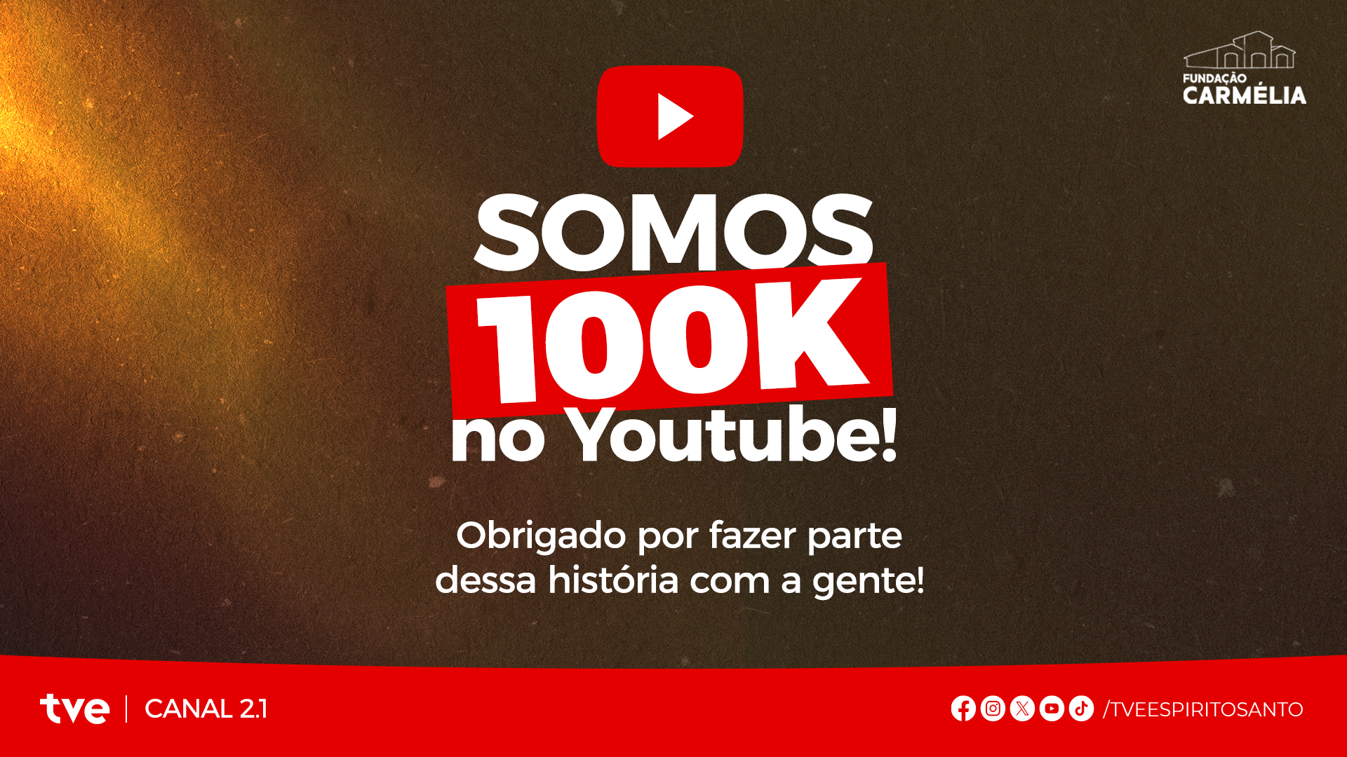 imagem release 100 mil inscritos 
