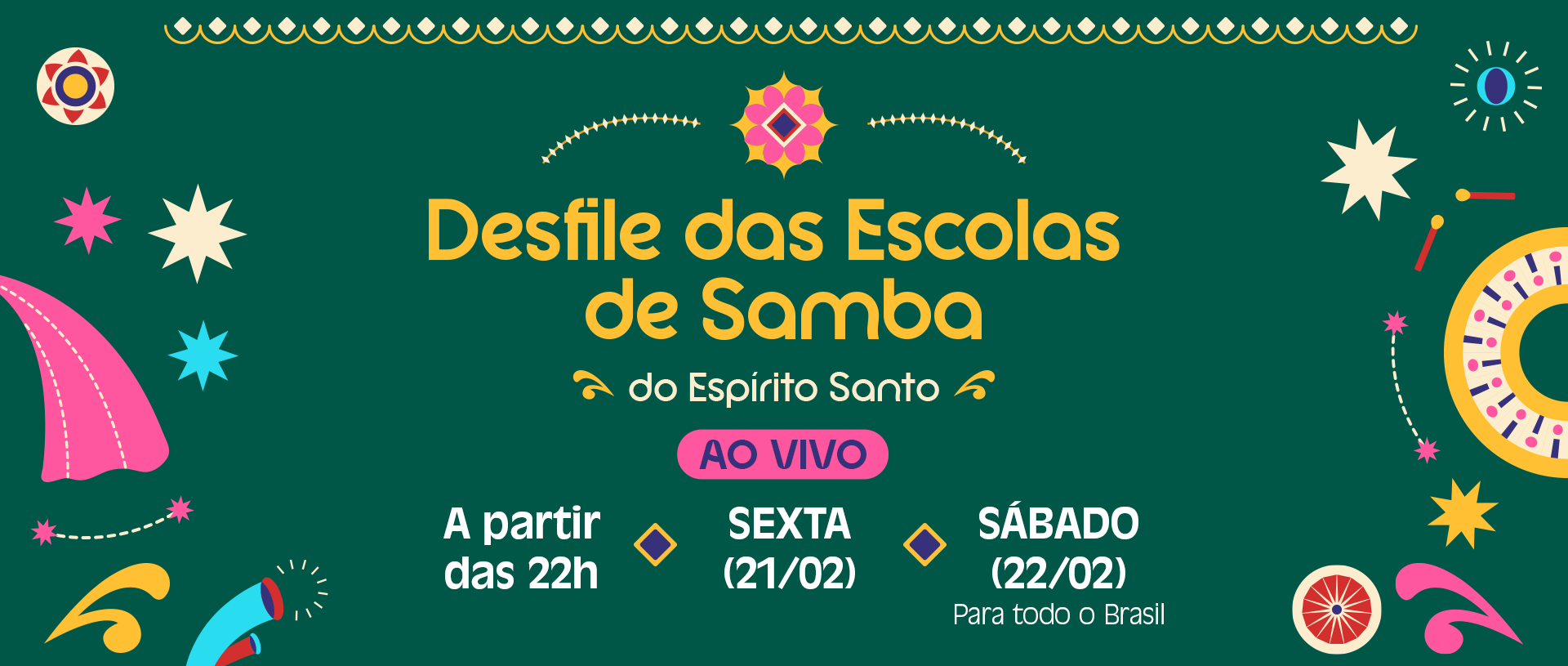 imagem release transmissão carnaval