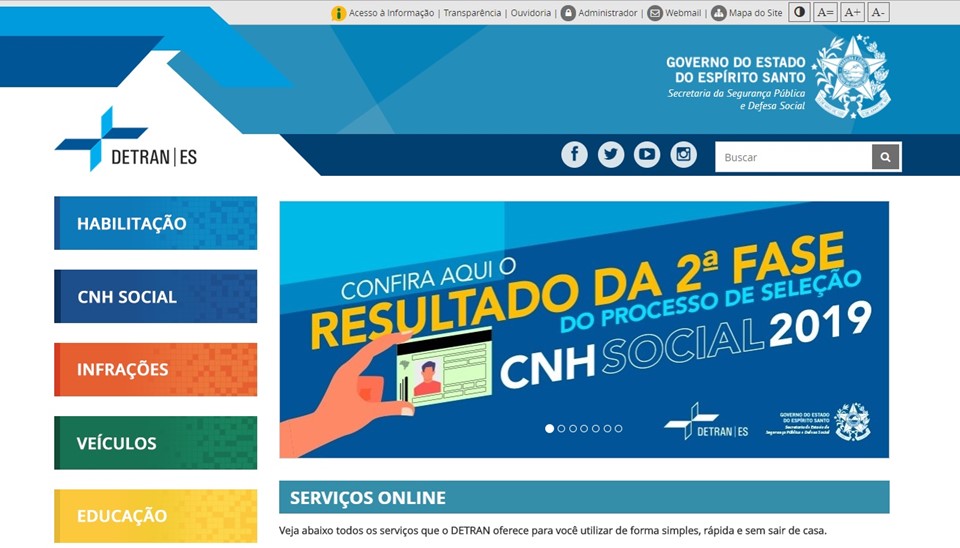 segunda fase cnh social